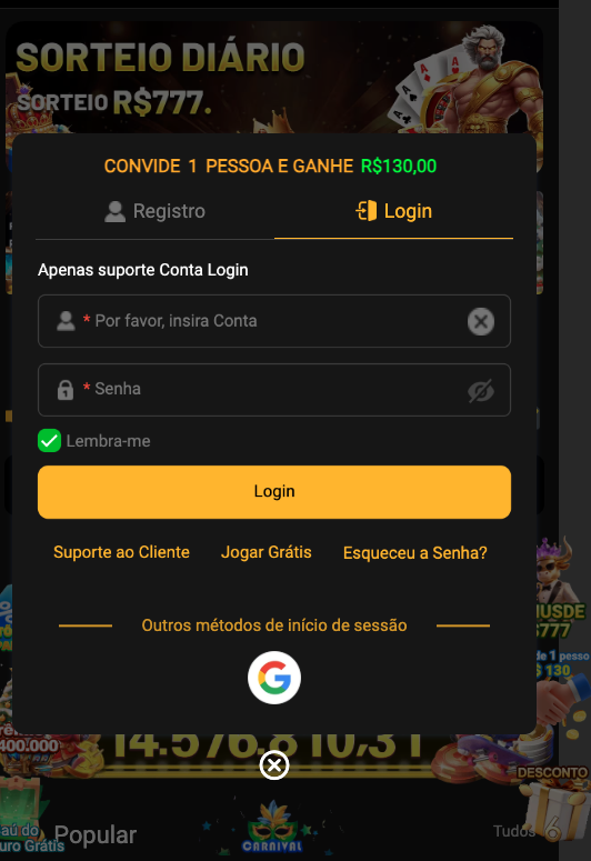 Aplicativo móvel 334BET